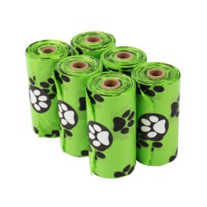 300pc Biodegradable Leak Proof Dog Poop Bags