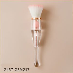 Transparent Stylish 3-in-1 Makeup Brush